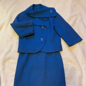 Vintage blue suit